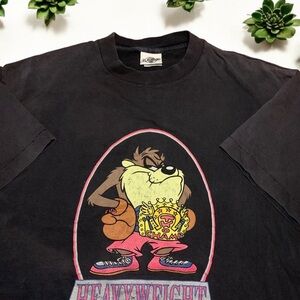 Vintage 90’s Taz Heavyweight Champion Shirt XL